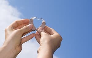 hearing aid heart